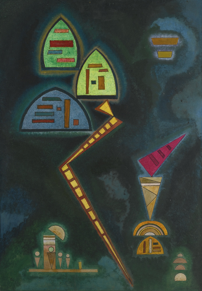  瓦西里·康丁斯基 wassily kandinsky ——绿色